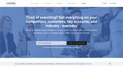 Desktop Screenshot of contify.com